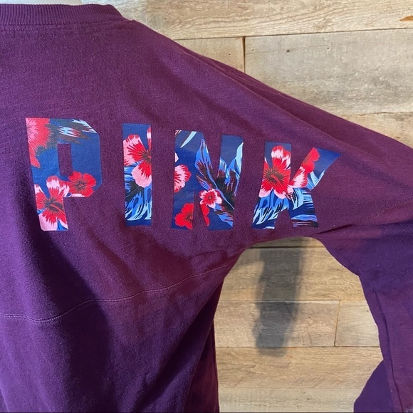 VS Pink long sleeved  top in‎ size x-small - Picture 6 of 8